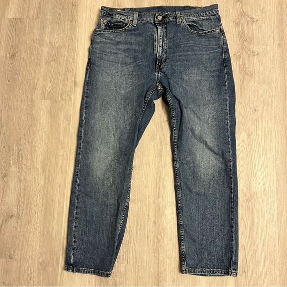 Levi’s 505 Regular Fit Jeans Glowing - Medium Wash - Stretch Size W38 x L30 - Picture 5 of 13